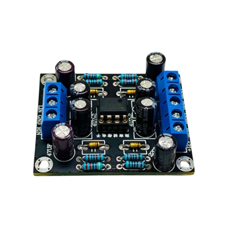 DIY Stereo Preamp Board for Sound Wiring, Signal Tests and Projects
