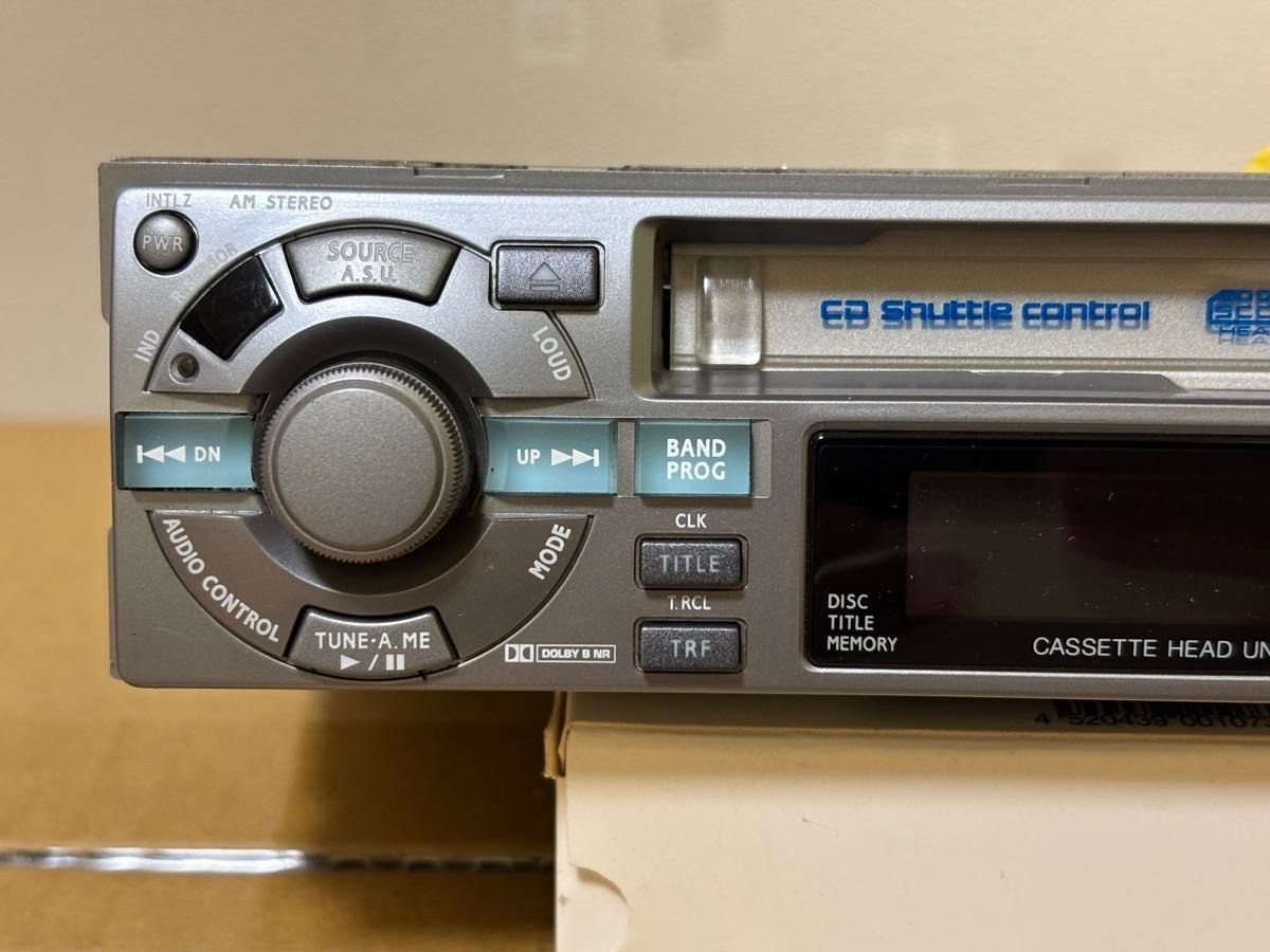 ALPINE TDA-7550J 1DIN Car Audio Cassette Deck Receiver Tested Working Rare