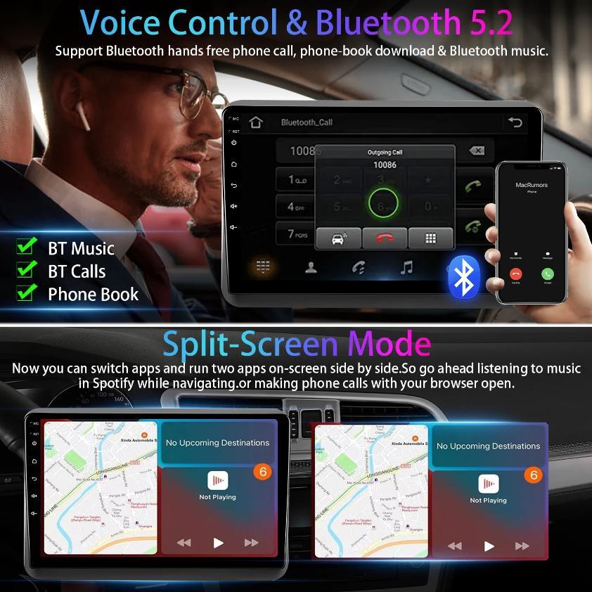 IPS Touchscreen Car Stereo Radio GPS For 2014-18 Chevrolet Silverado GMC Sierra