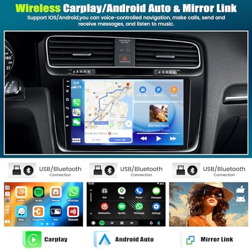 [6+128G] 8-Core Android 15 Car Radio Stereo for Mitsubishi 8 Core 6+128G