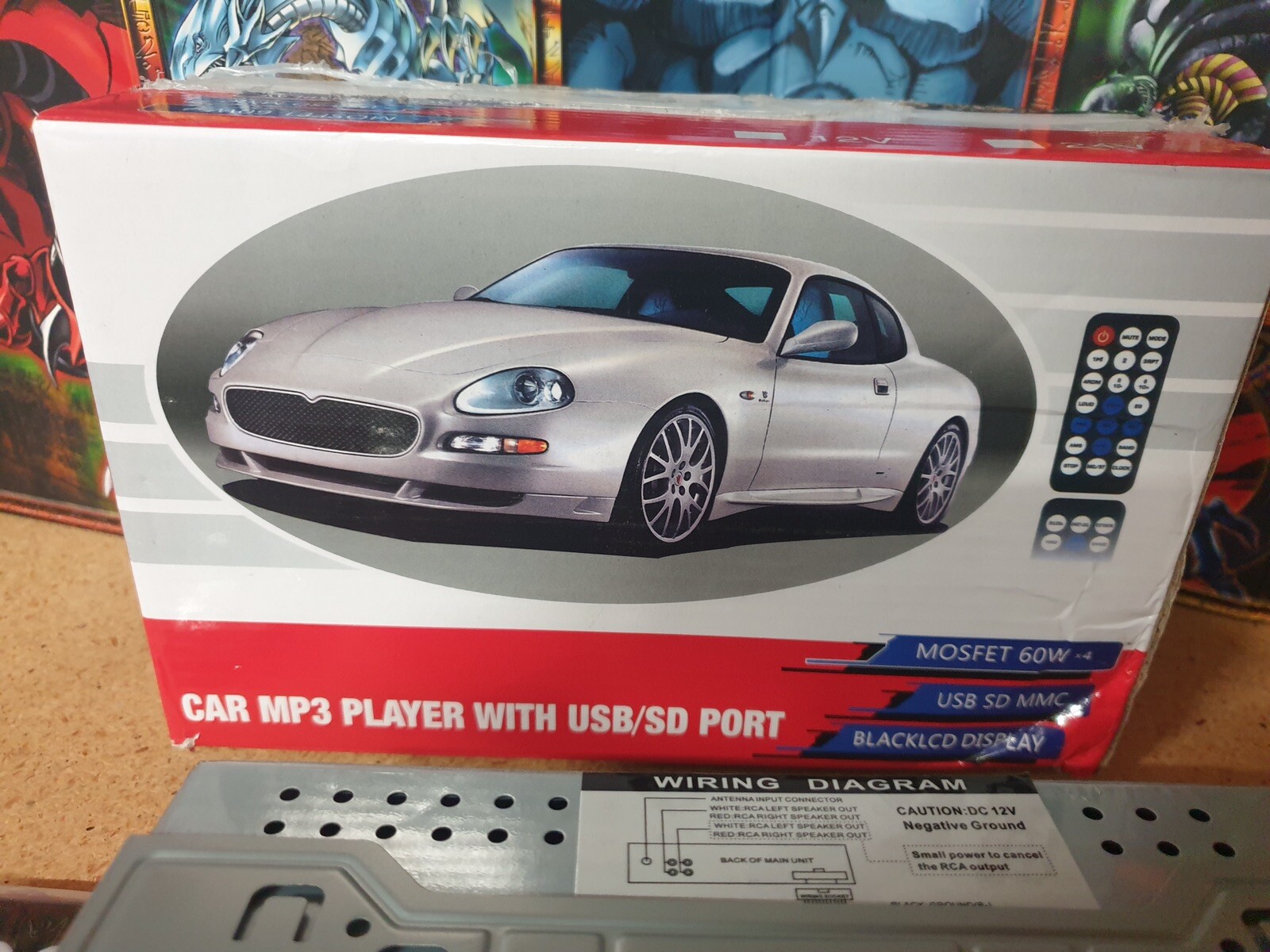MOSFET 60W Car MP3 Player with USB/SD Card Slot Radio