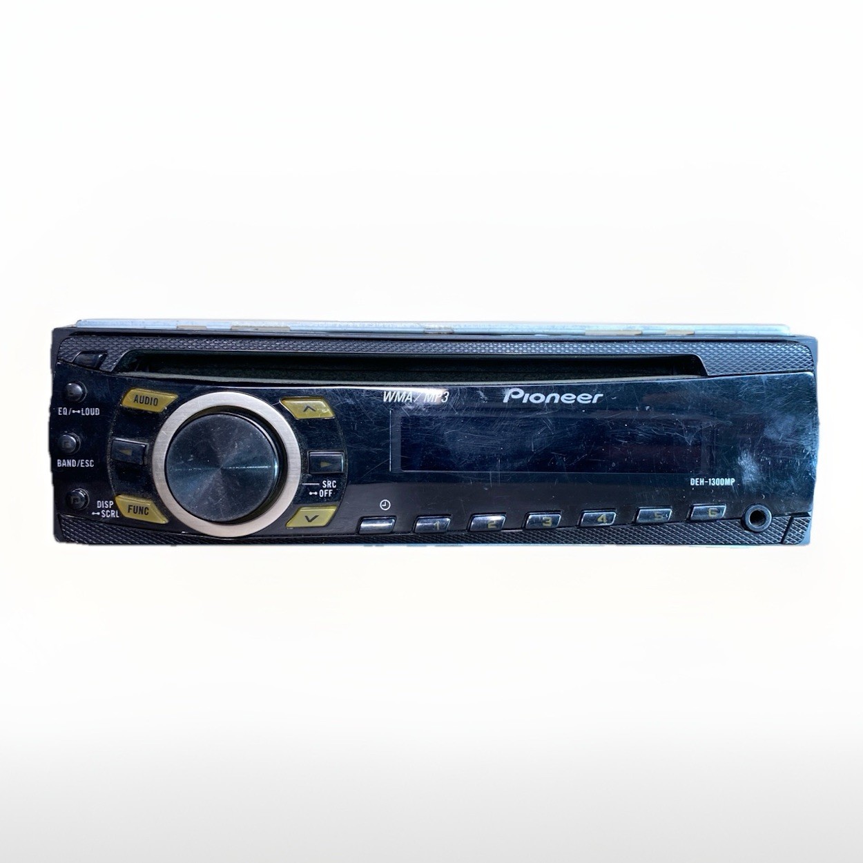 Pioneer DEH-1300MP In-Dash AMFM CD Receiver Radio Detachable Face Plate UNTESTED