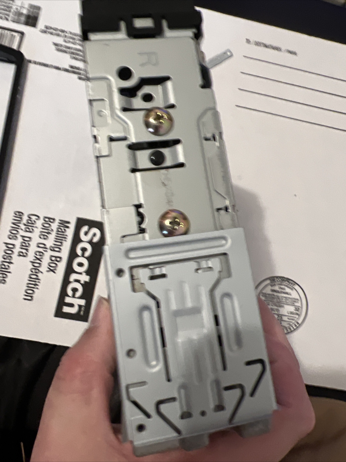 Subaru P122 car stero cassette player Untested
