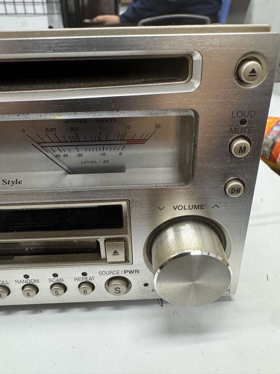 Panasonic CQ-VX5500D CD MD Mini Disc Player Car Audio #0001