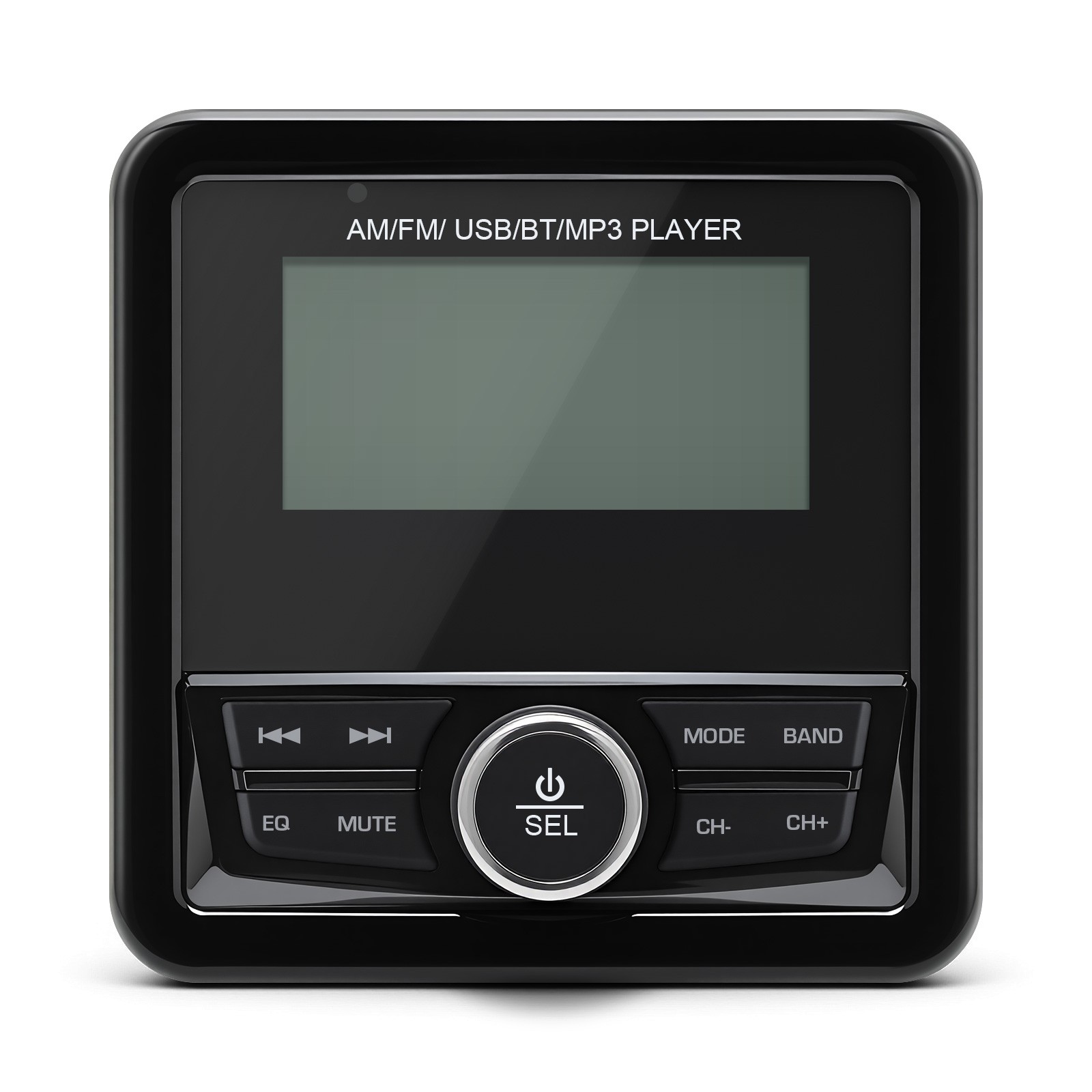 Marine Digital Media Receiver Bluetooth Waterproof LCD Display Boat Radio System
