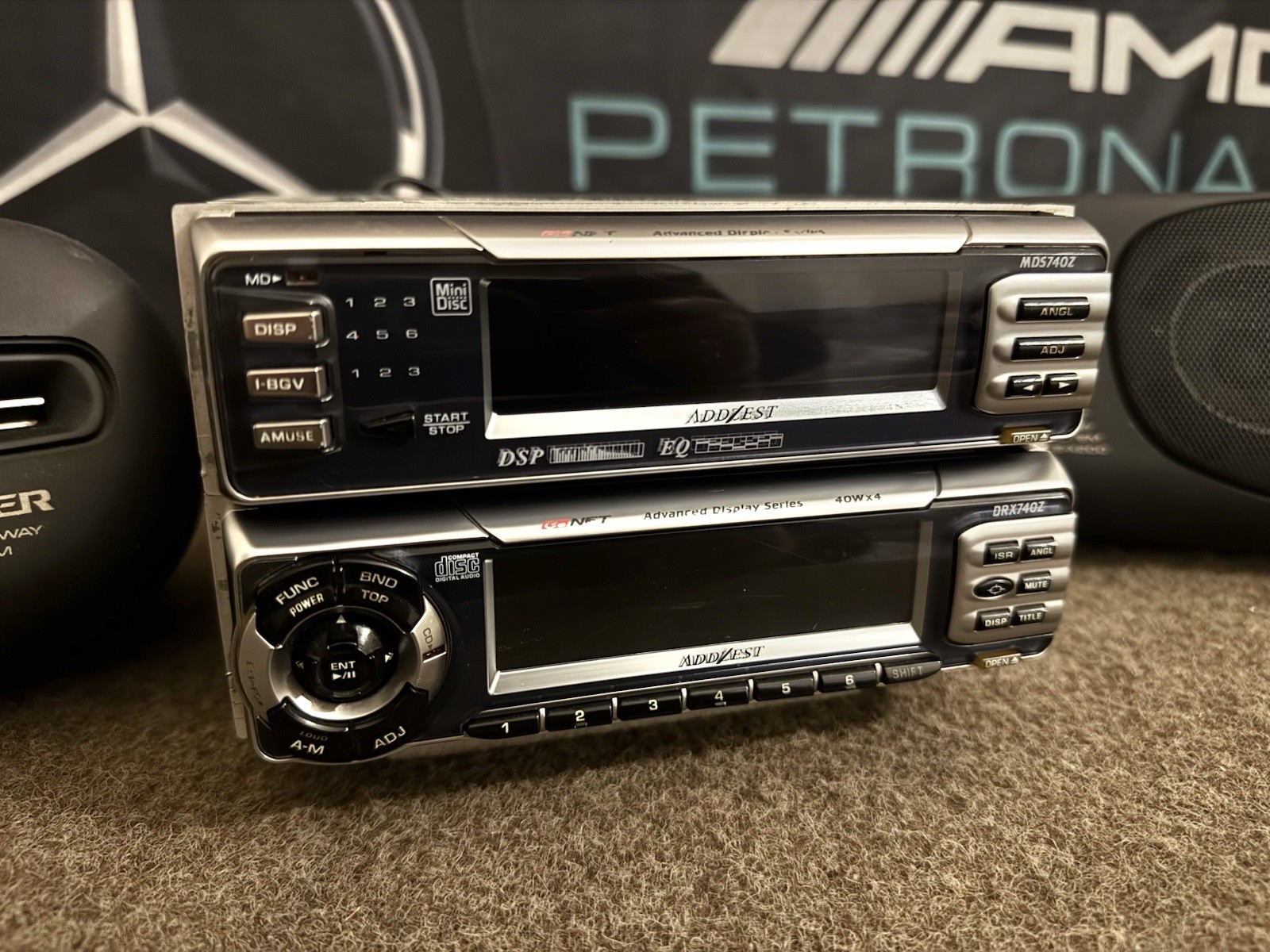 ADDZEST MDS740Z & DRX740Z Car MD Receiver DSP Equalizer The screen doesn’t work