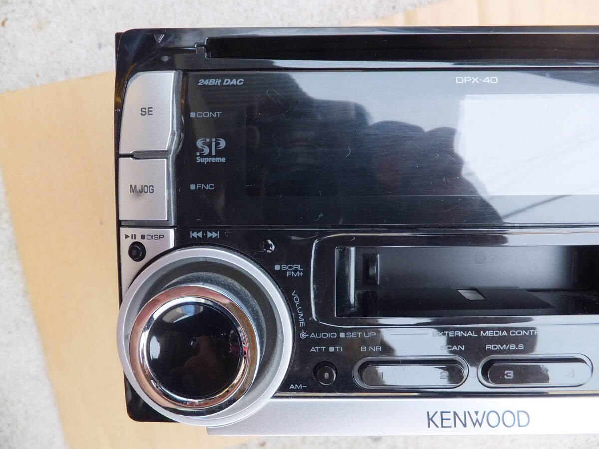 Kenwood DPX40U CD Cassette Equalizer Car Audio Near Mint JAPAN