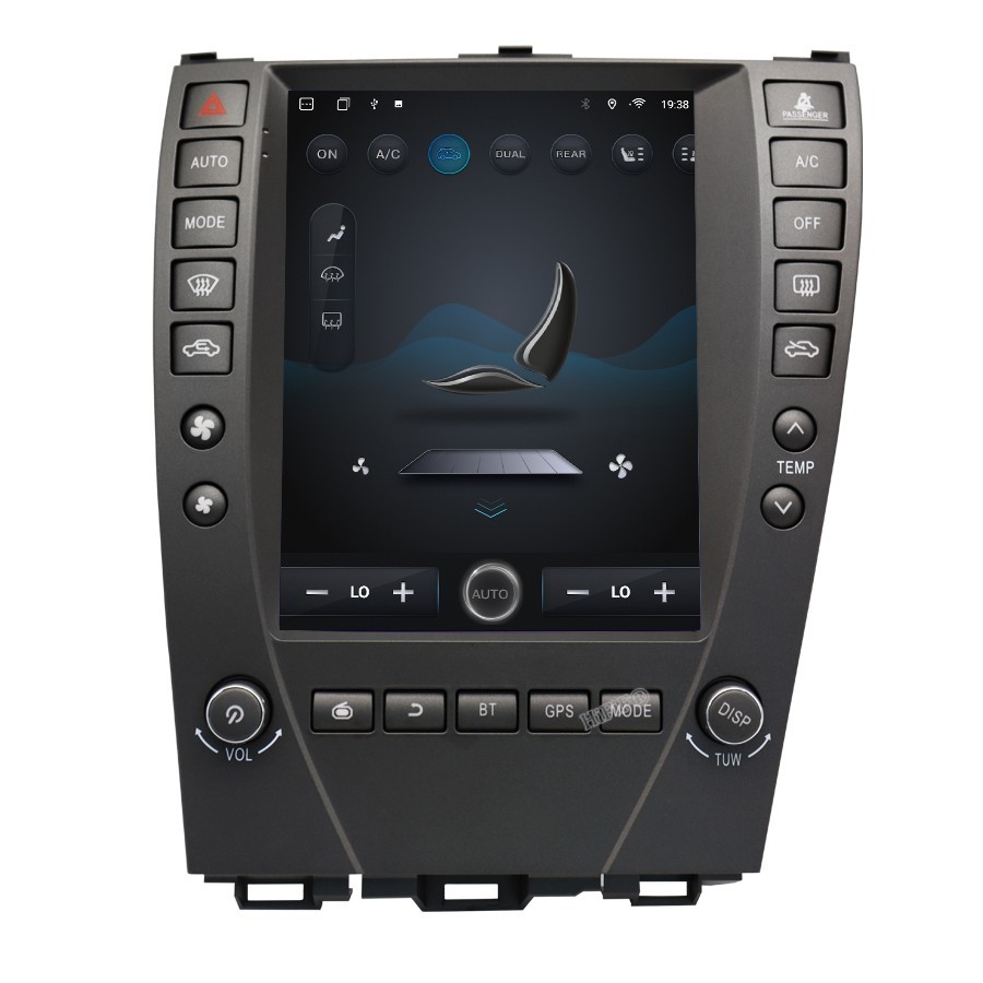 For Lexus ES ES240 ES300 ES330 ES350 2006-2012 For Tesla Style Screen Car Radio