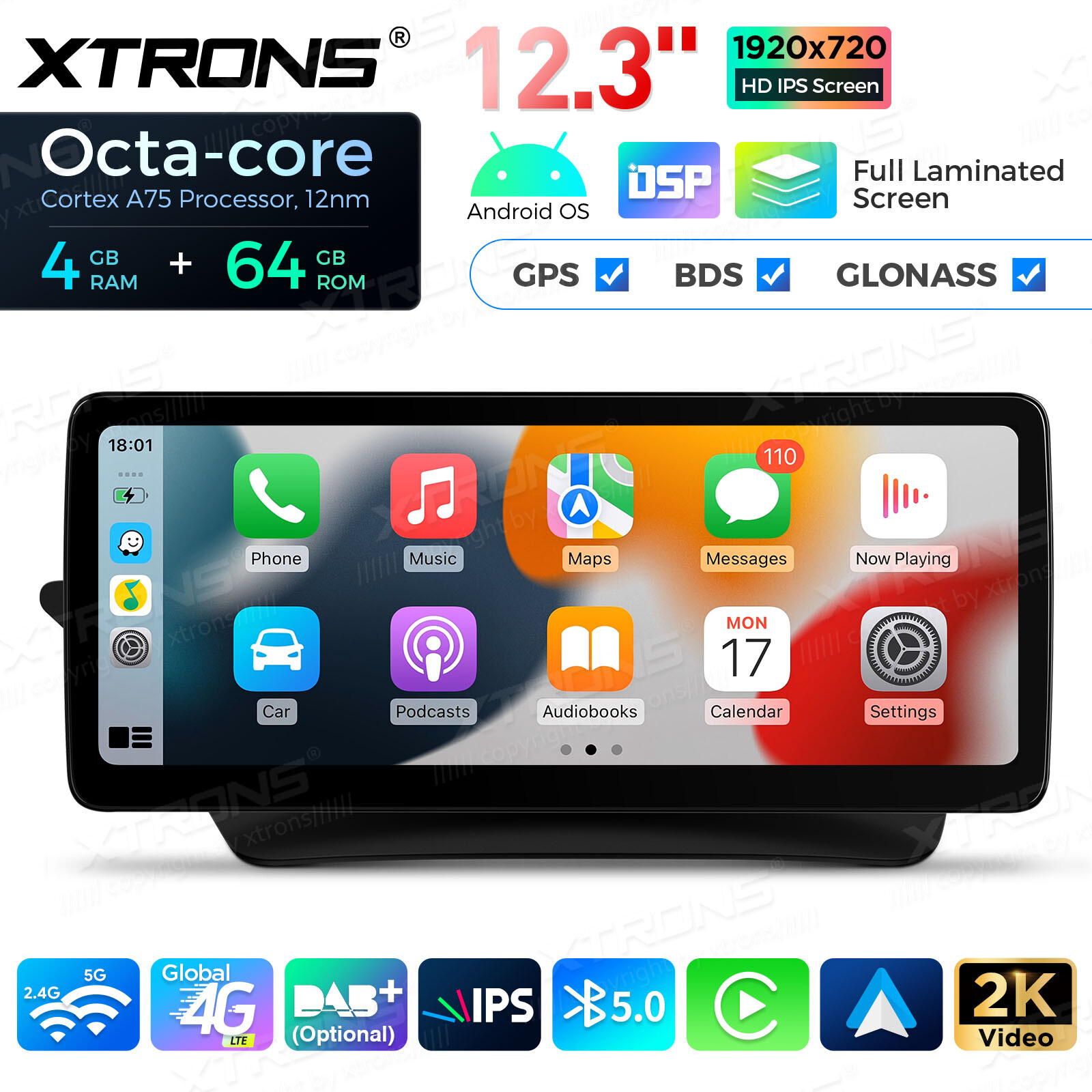 12.3″IPS Android 13 8-Core Car Stereo GPS Navi For Benz E-Class A207 C207 NTG4.0