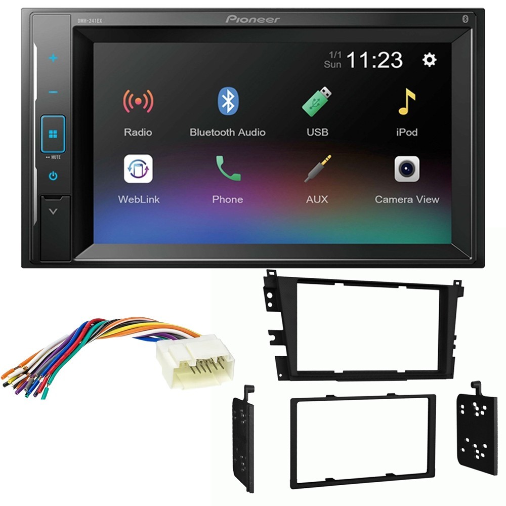 Pioneer DMH-241EX 6.2″ Touchscreen USB AM/FM Car Stereo for Acura TL 1999-2003