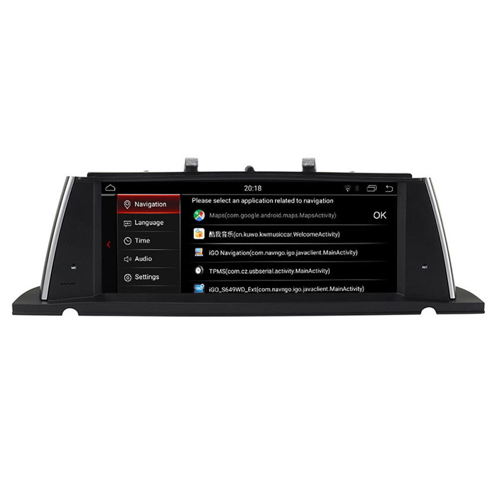 Android 13 For BMW 5 Series F07 GT 2013-2018 GPS Car Multimedia Navigation 128GB