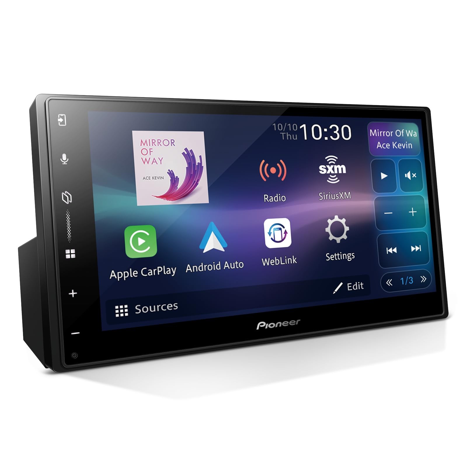 Pioneer DMH-W3000NEX 6.8″ Double Din Multimedia Digital Media Receiver Wireless