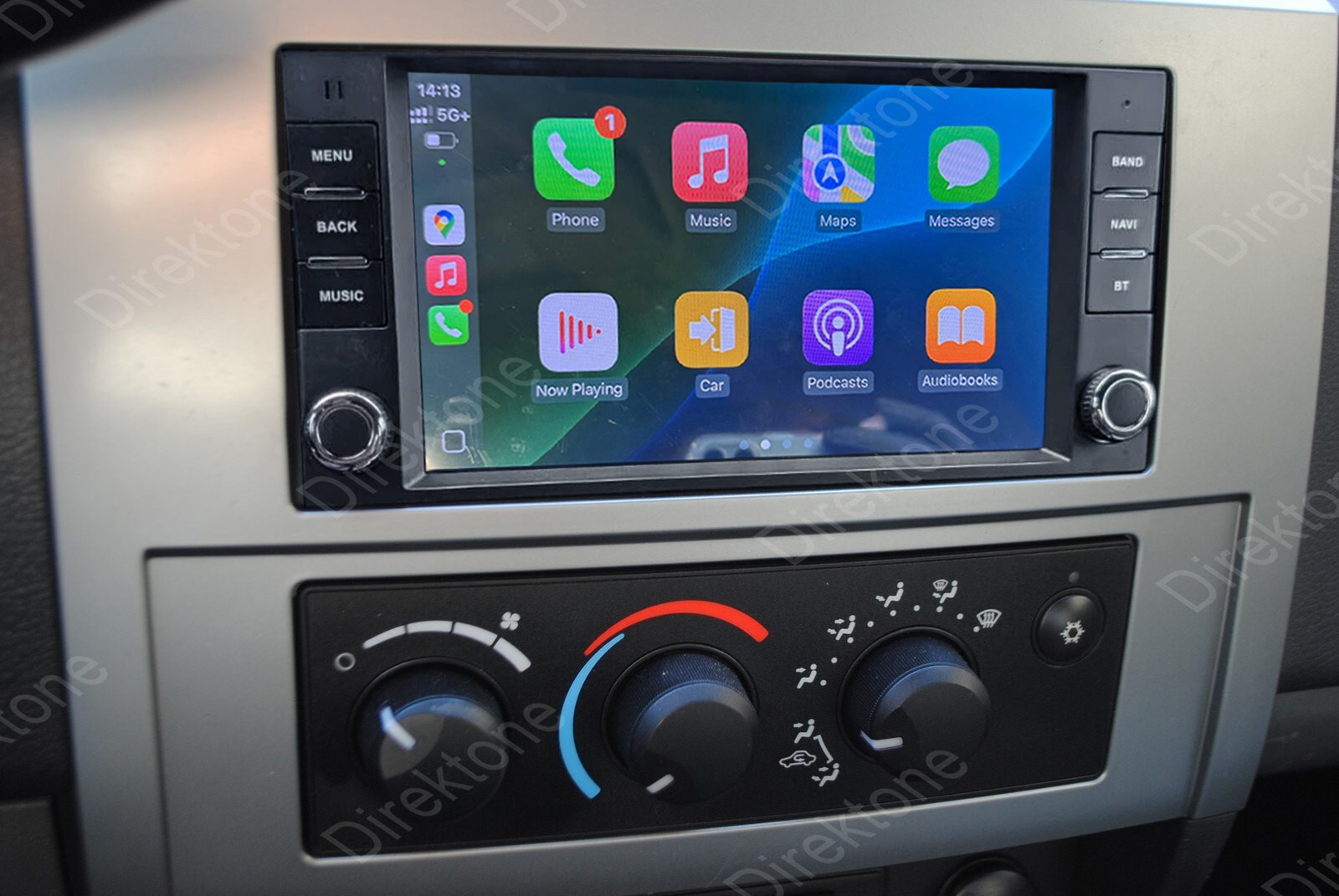 For 2005 2006 2007 2008-2011 Dodge Dakota Android GPS Car Stereo Radio & CarPlay
