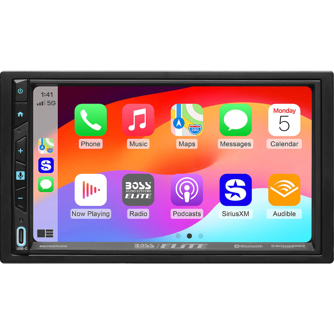 Boss Audio BE7ACP.WX 2-DIN 7″ Touchscreen Digital Mechless Multimedia Receiver