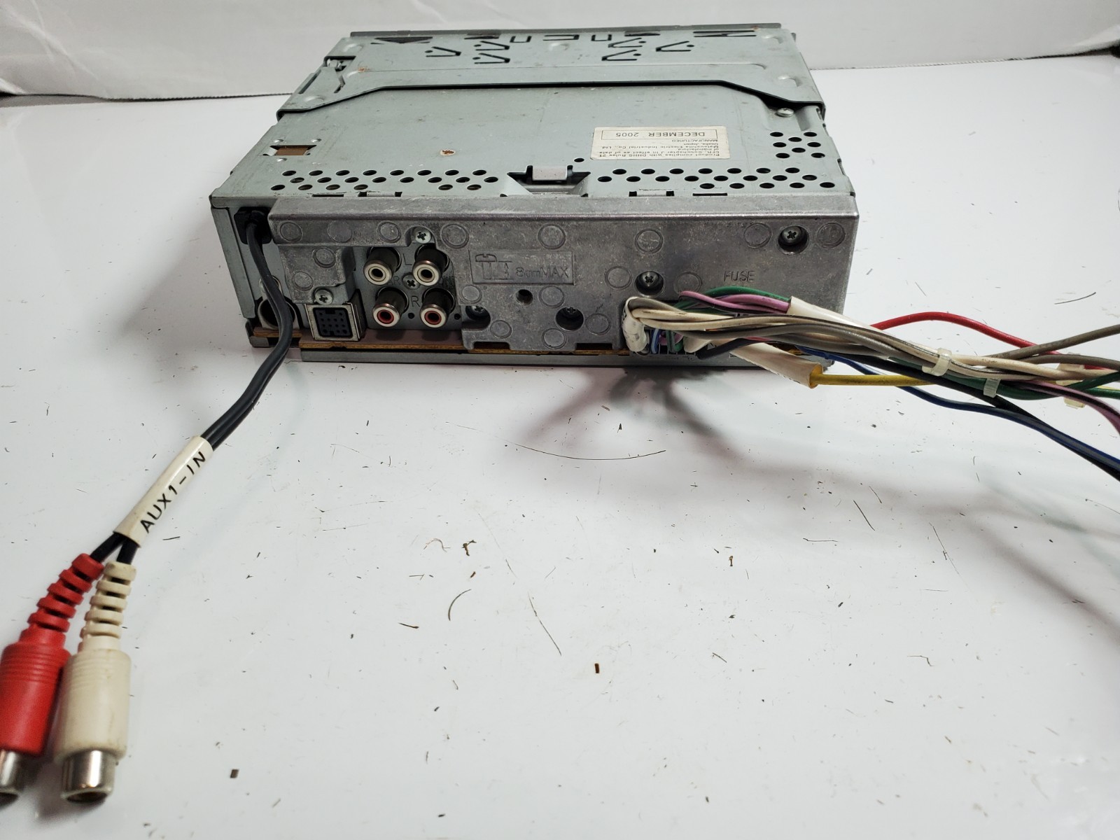 Panasonic CQ-C3303U Single DIN Car MP3 CD Player – Missing Trim – TESTED