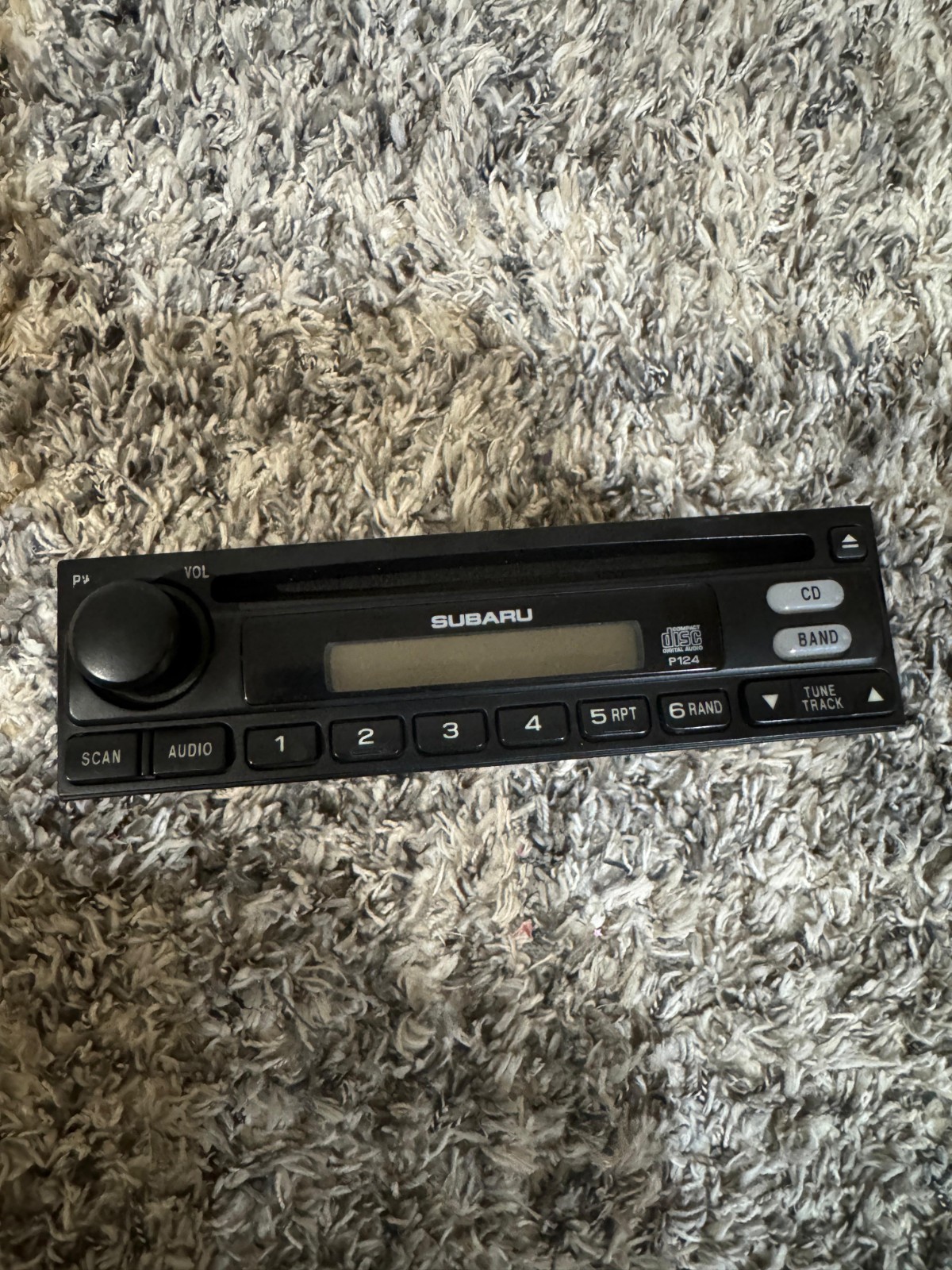 Subaru OEM CD Player Radio 86201AE27B CQ-JF1360L 2003 Made in Japan