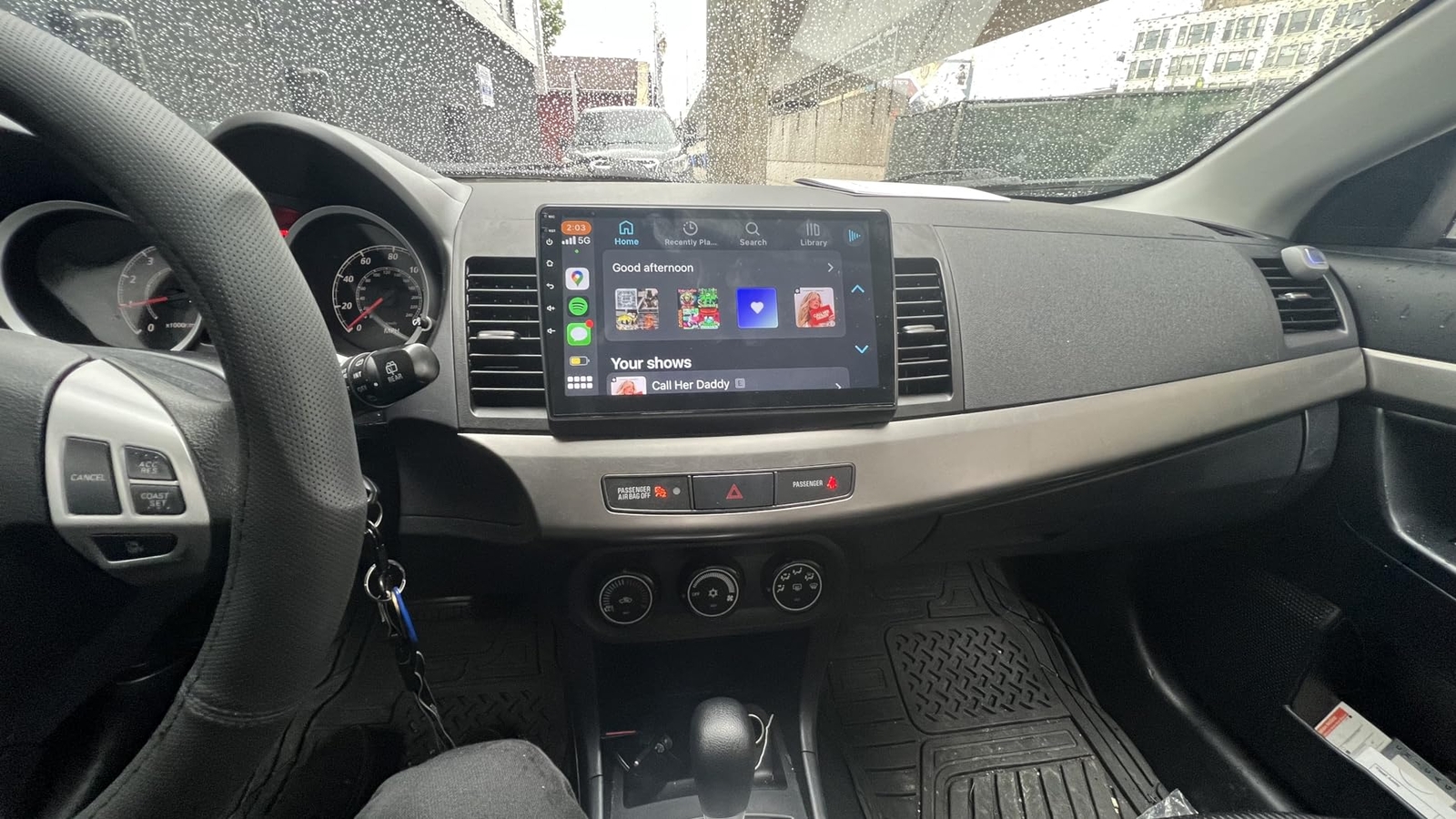 Auto Car Stereo Radio Dash Kit Carplay For Mitsubishi Lancer 2008-17 Android13