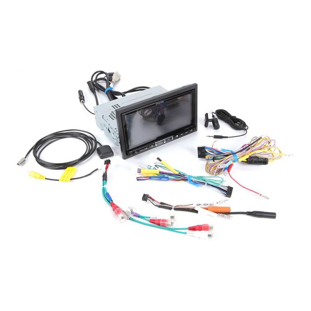 Open Box Alpine ILX-507 7″ Multimedia- No Disc Playback w/ CarPlay/Android Auto