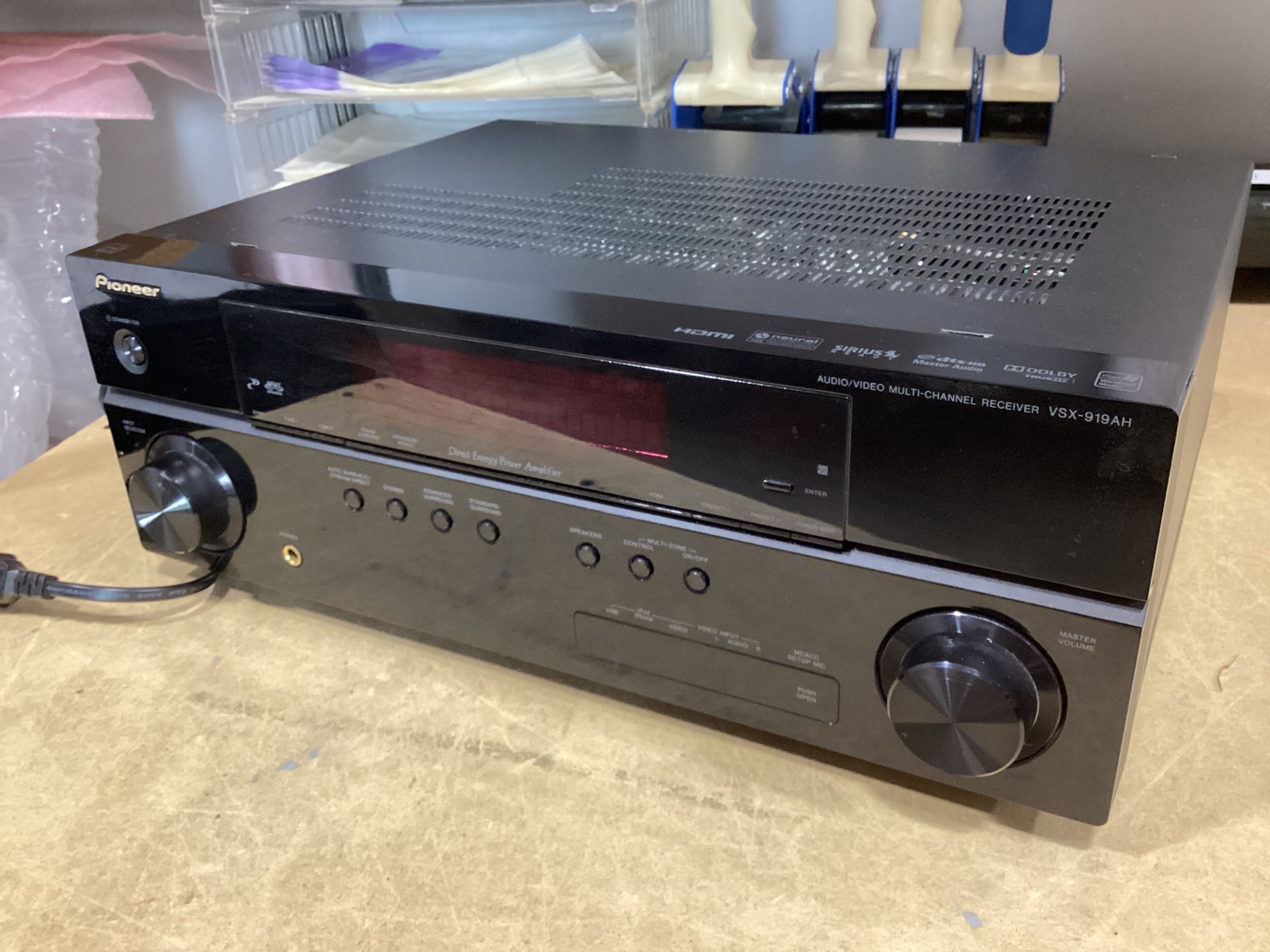 Pioneer VSX-919AH A/V Multichannel Receiver | Tested – No Remote