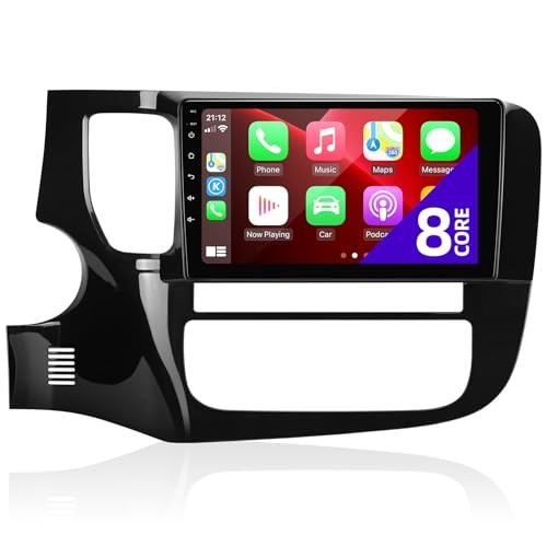 for Outlander 2014-2019 Radio Compatible with Wireless Carplay Android Auto