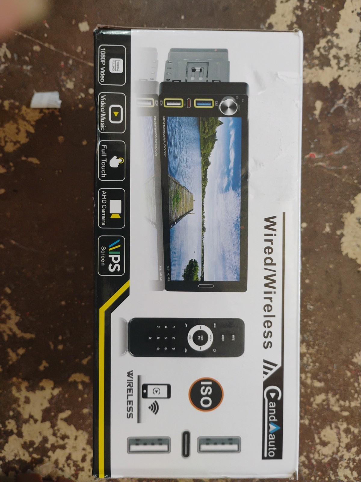 6.9 inch One Din Car Stereo Player