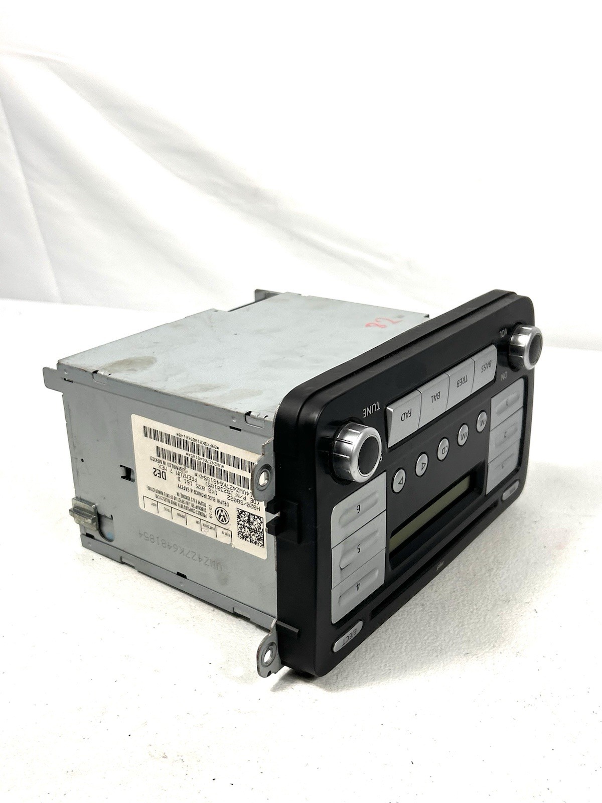 2005-2010 Volkswagen Jetta Golf CD Radio Stereo Receiver OEM 1K0 035 161 D