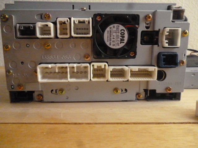 TOYOTA genuine car navigation audio 08545-00H70 with wiring.