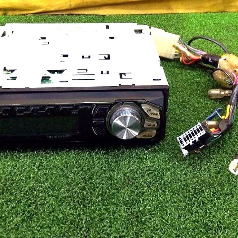 carrozzeria DEH-490 Single DIN Car Stereo Receiver Tested Working USB AUX