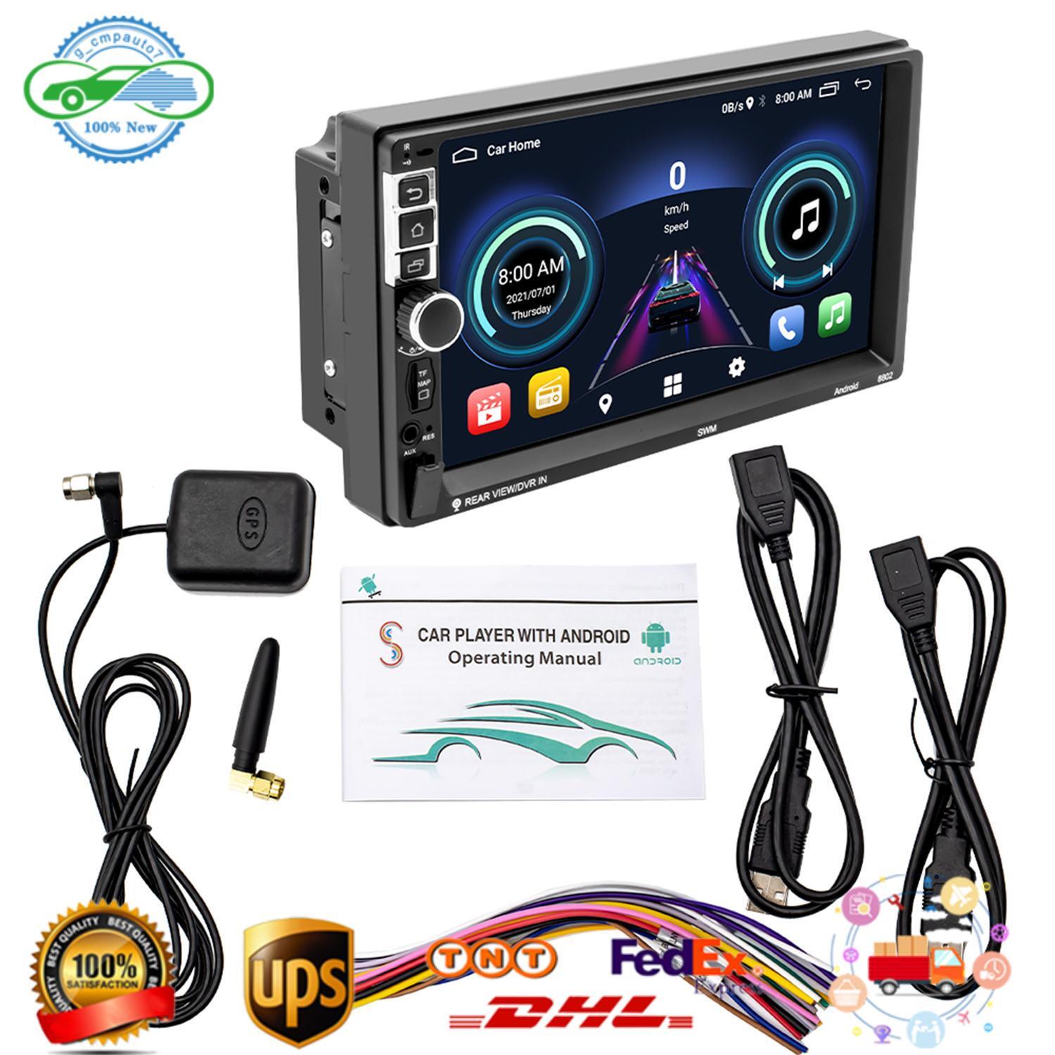 Car Radio Bluetooth WIFI Steering Wheel with 7 inch Android 10.1 S-8802C 2-Din