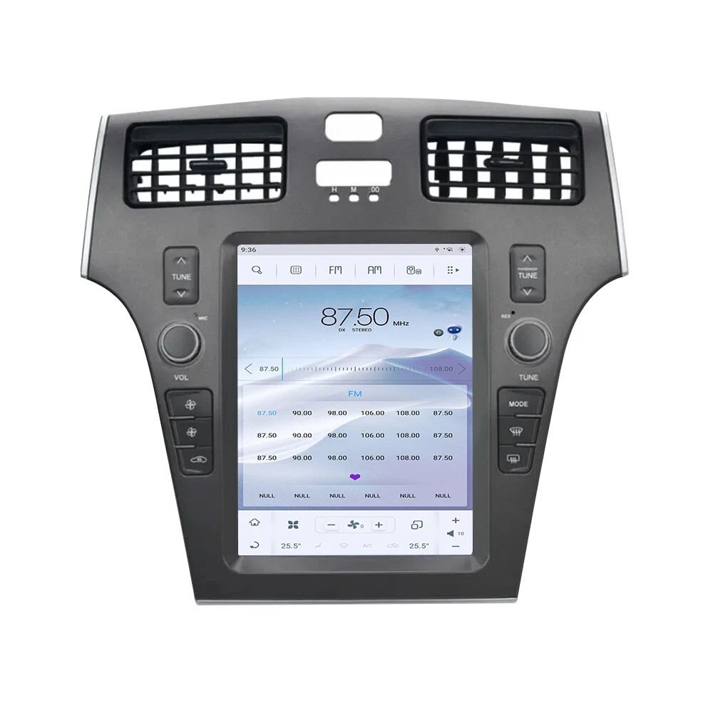 10.4”Android Car Stereo Radio GPS Carplay 4+64G For Lexus ES300 ES330 2005-2009