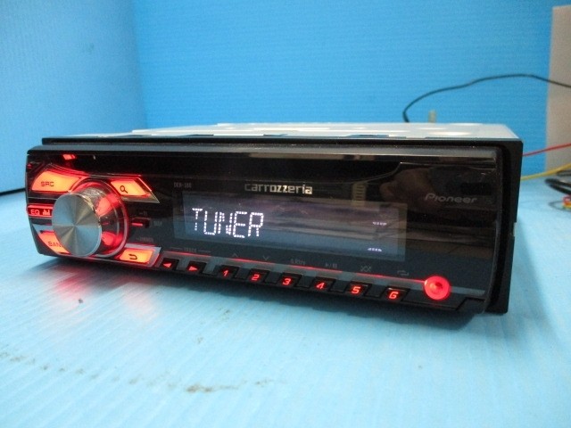 Pioneer Carrozzeria DEH-380 Front AUX CD Receiver Near Mint JAPAN