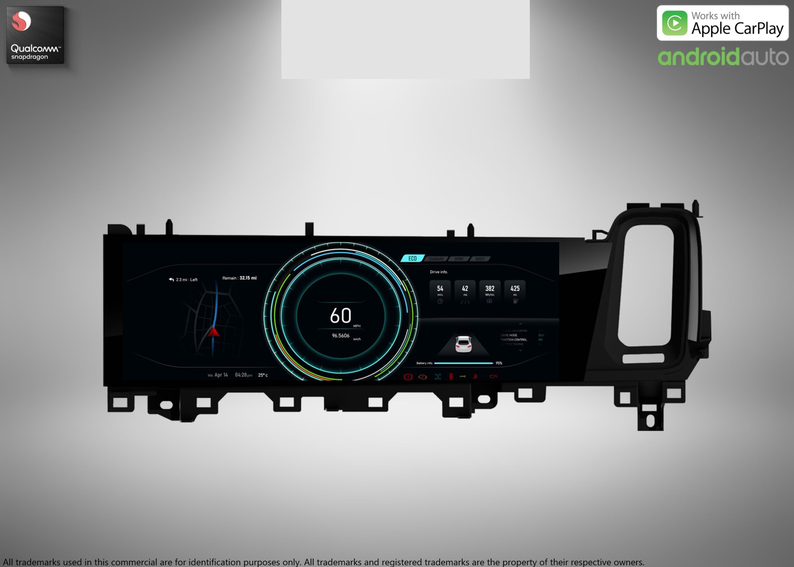 2024 + Porsche Cayenne 16″ HD Touchscreen Apple CarPlay, Android Auto
