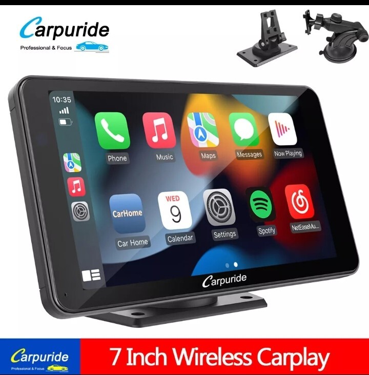 Carpuride C3 Wireless Apple Carplay Radio Car Stereo Touch Screen Android Auto