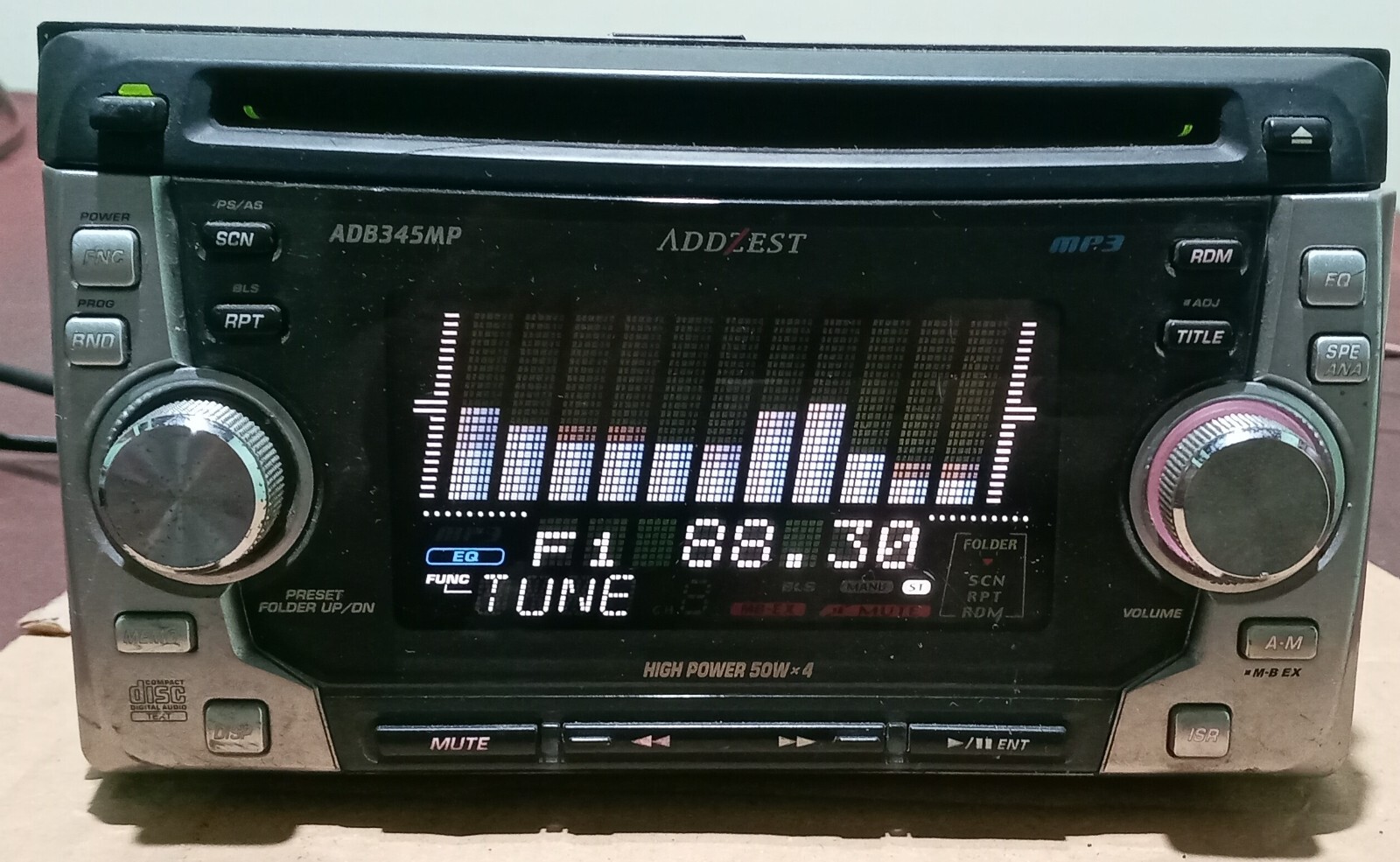 Addzest ADB345MP CD Tuner Cassette deck Old school JDM
