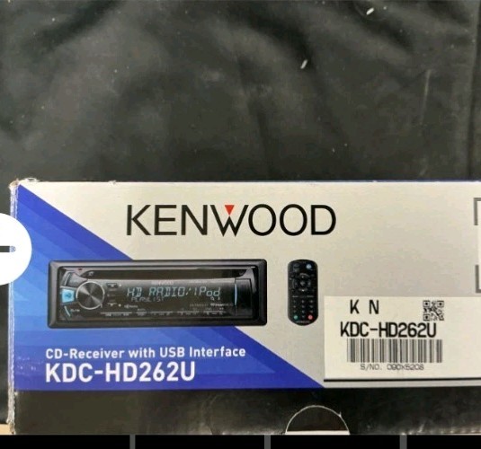 Kenwood KDC-HD262U CD/Android HD Radio USB Interface MP3 AM/FM AUX. Open Box.