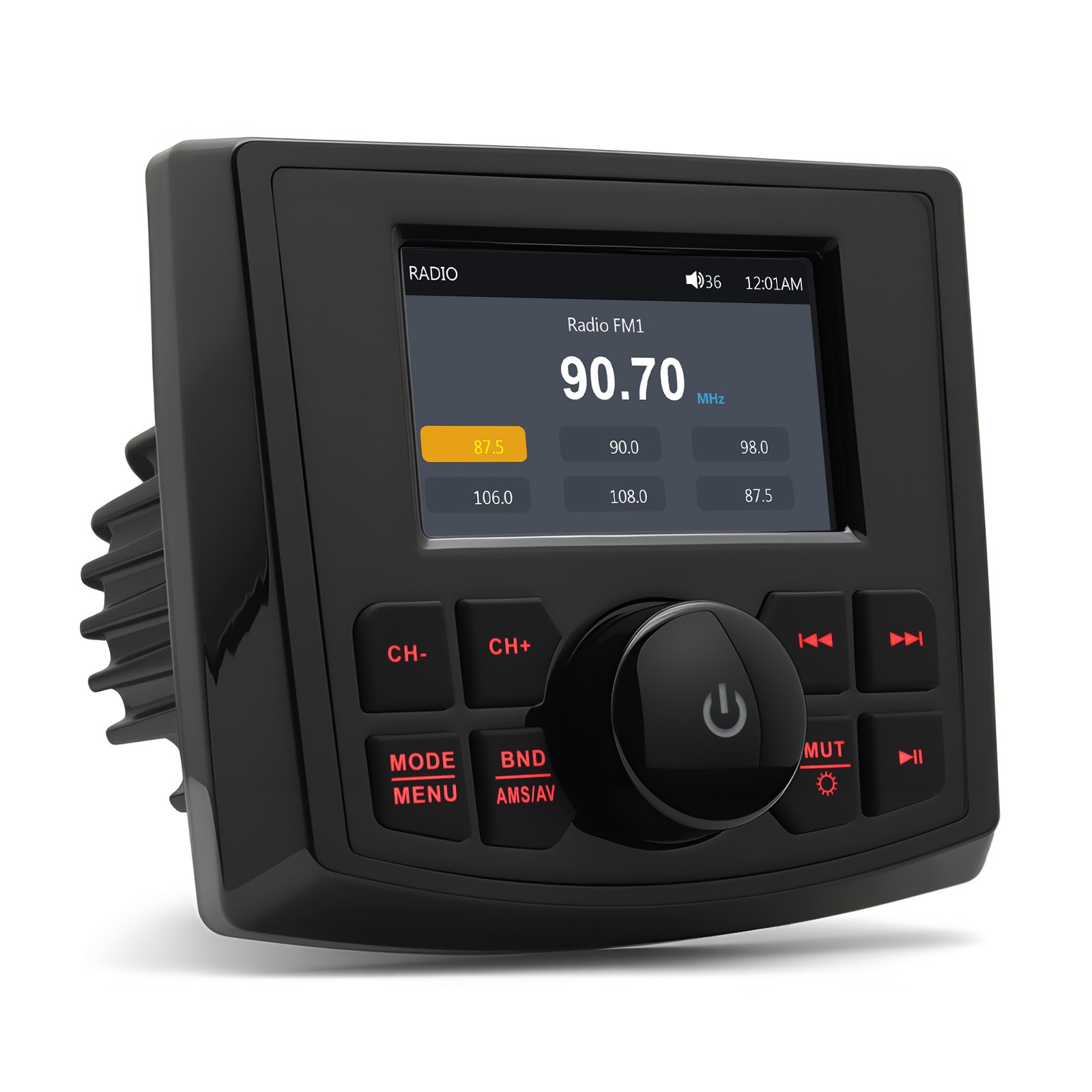 Marine Boat Radio FM AM MP5 Media Video Player Boat Stereo Bluetoot for ATV UTV