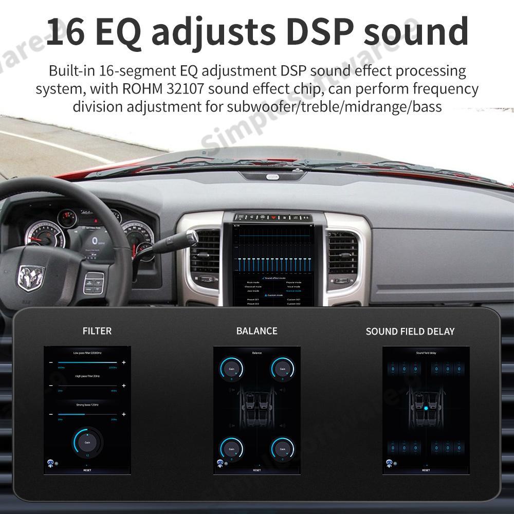 12.1″ For Dodge Ram 2013-2019 ​car Gps Navigation Stereo Radio 8g+128g Android11