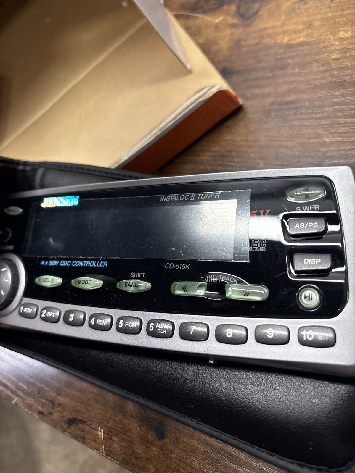 Vintage Jensen CD-515K Car CD Receiver NOS Detachable Face AM FM Stereo NEW