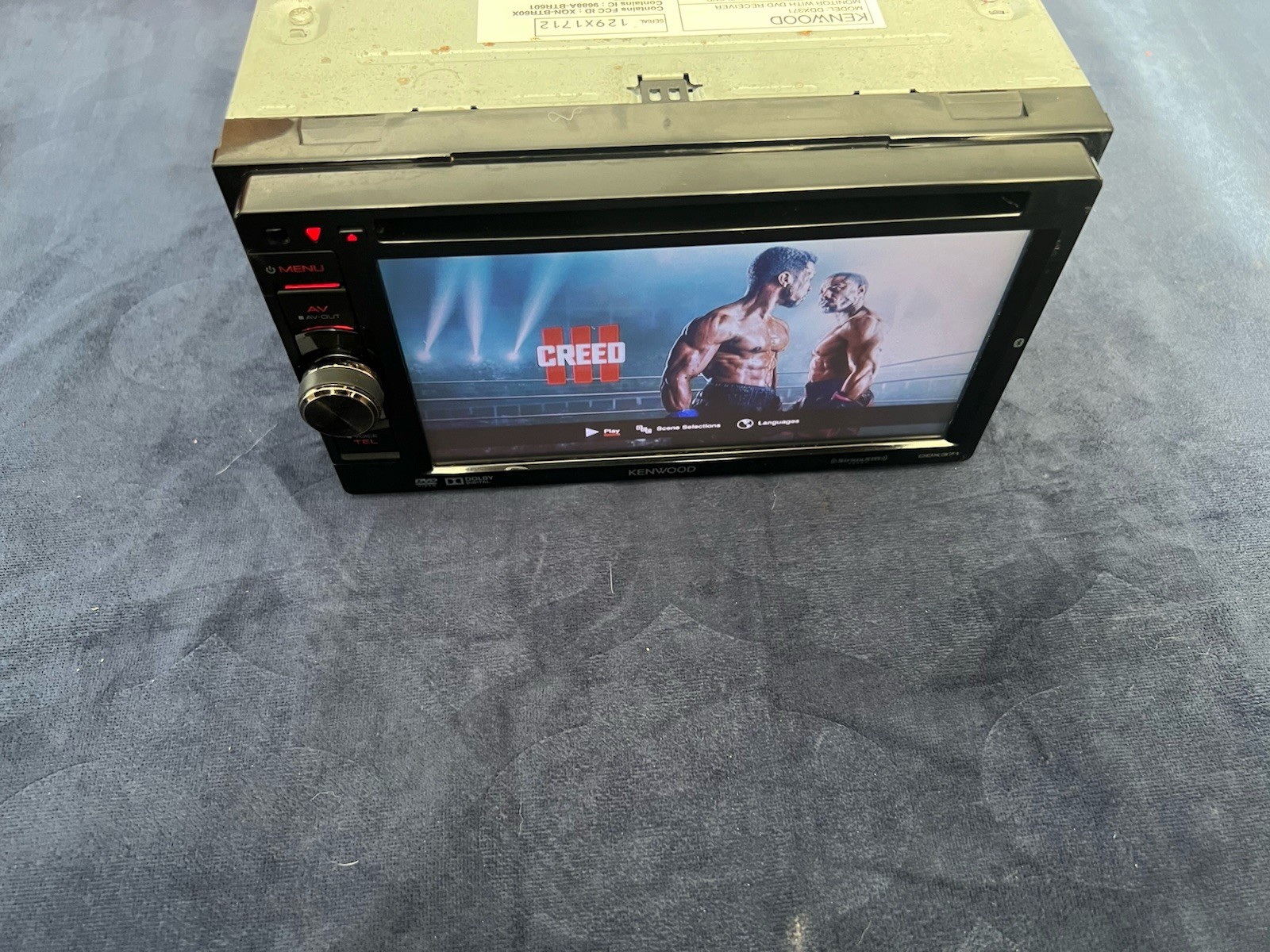 ⭐️Pre-Owned,TESTED⭐️ Kenwood BT|USB|CD|DVD|AM/FM-(DDX371)