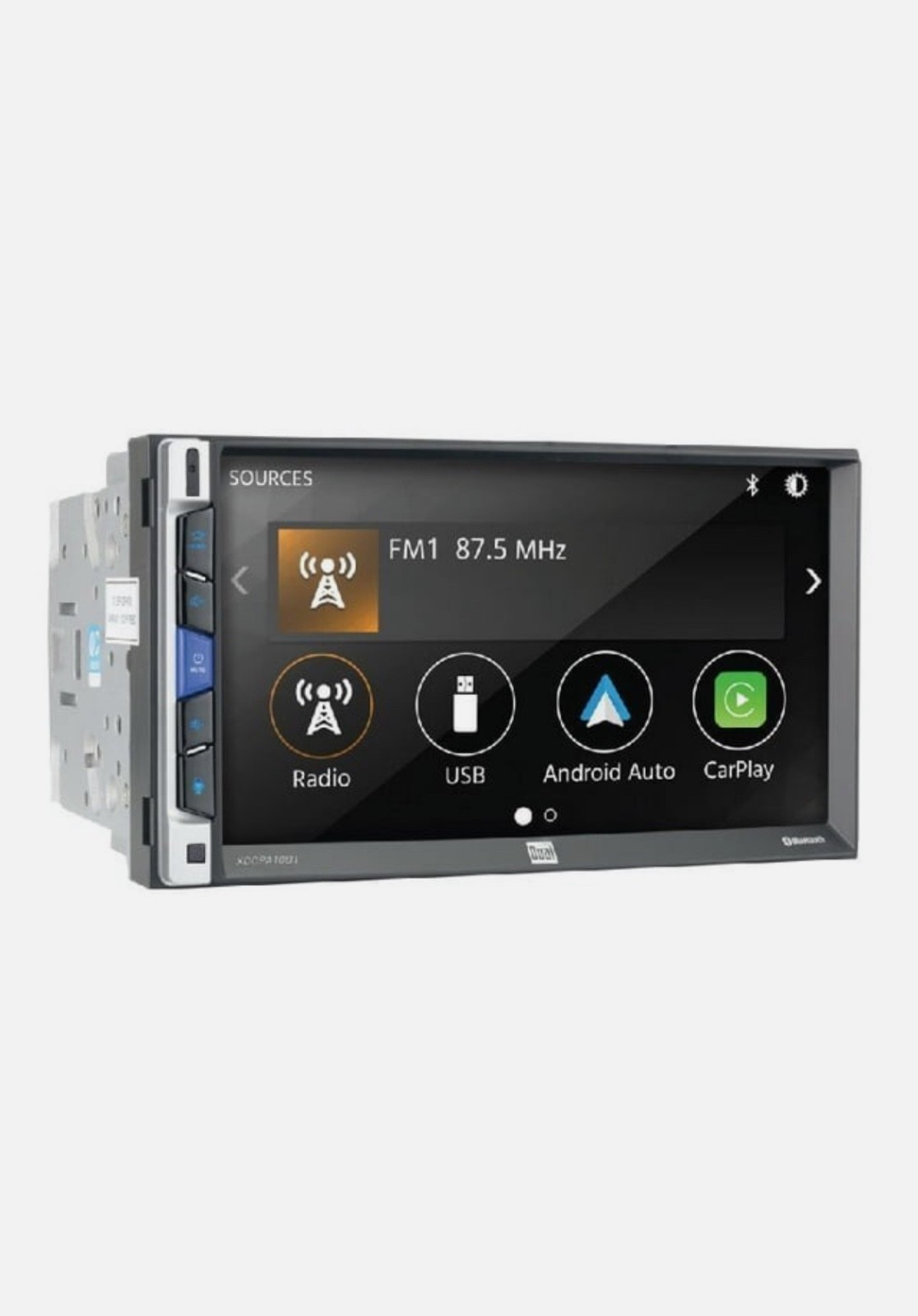 Dual Electronics XDCPA10BT 7 inch Double DIN Car Stereo Apple CarPlay & Android™