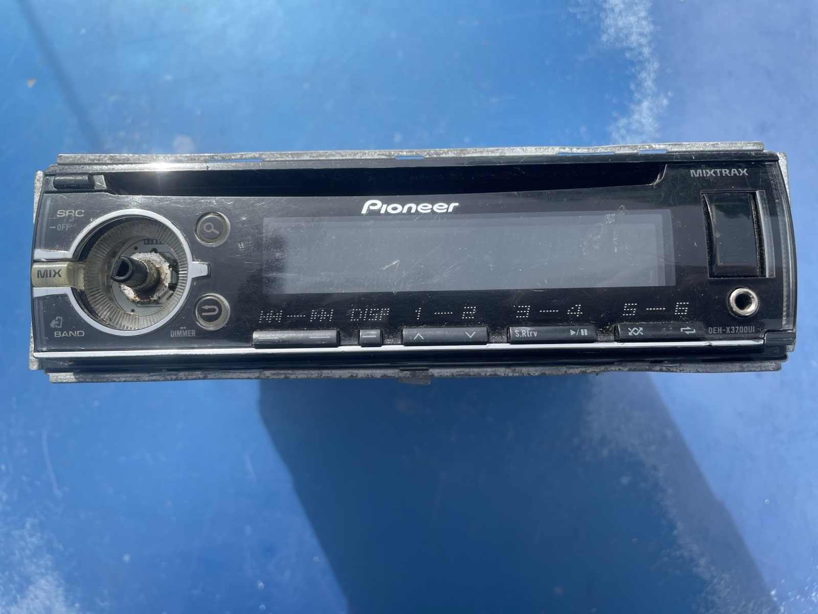 Pioneer Mixtrax DEH-X3700UI Car Stereo Radio CD Receiver USB AUX – Tested Works