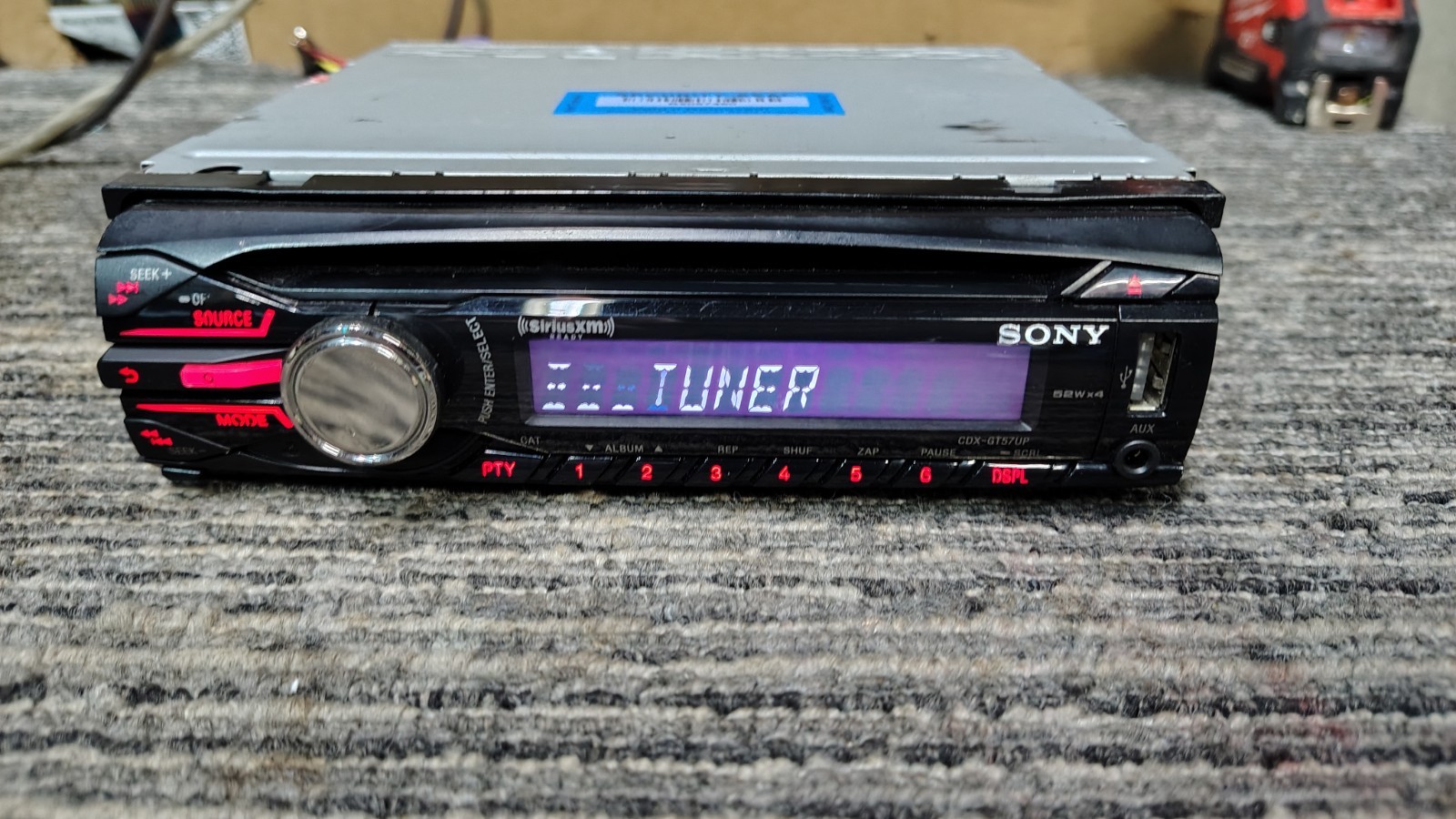 Sony CDX-GT57UP MP3/USB/CD Player In Dash Receiver Tested ✅