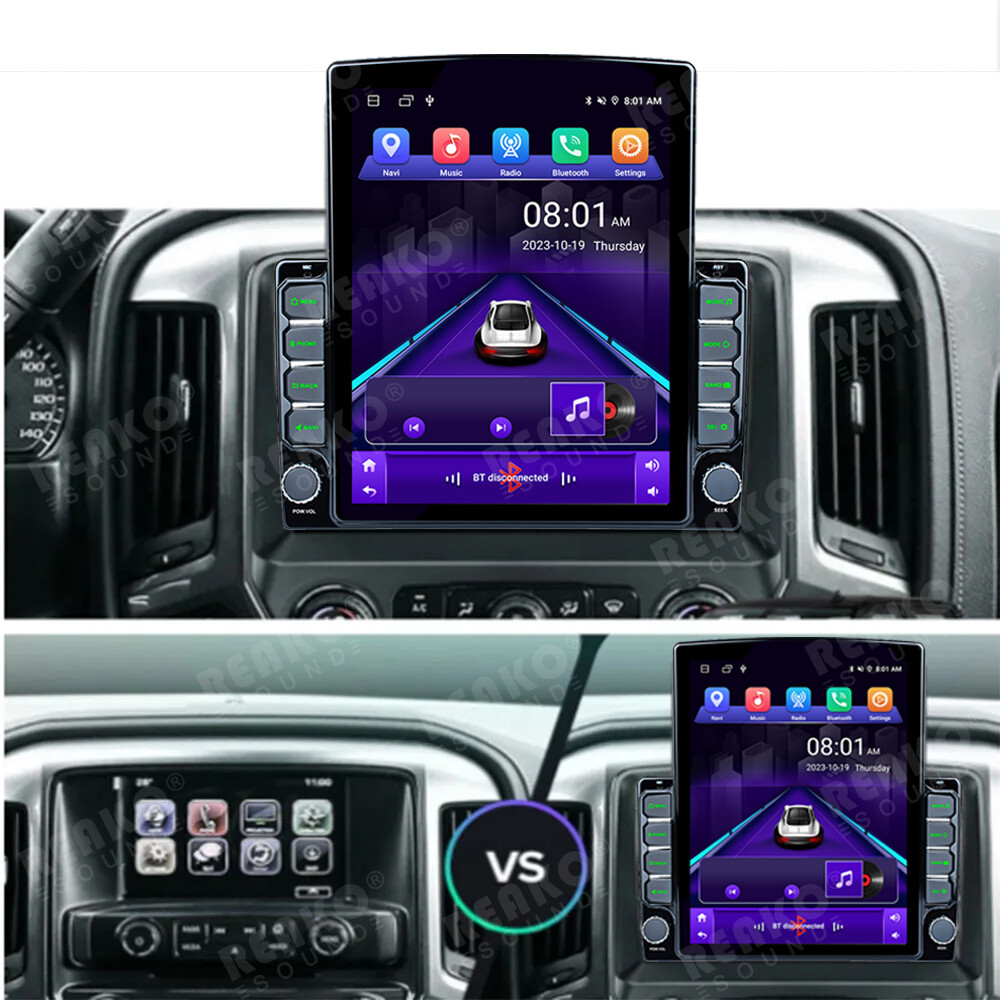 Android 13 For Chevrolet Silverado & GMC Sierra Car Stereo for Apple Carplay GPS
