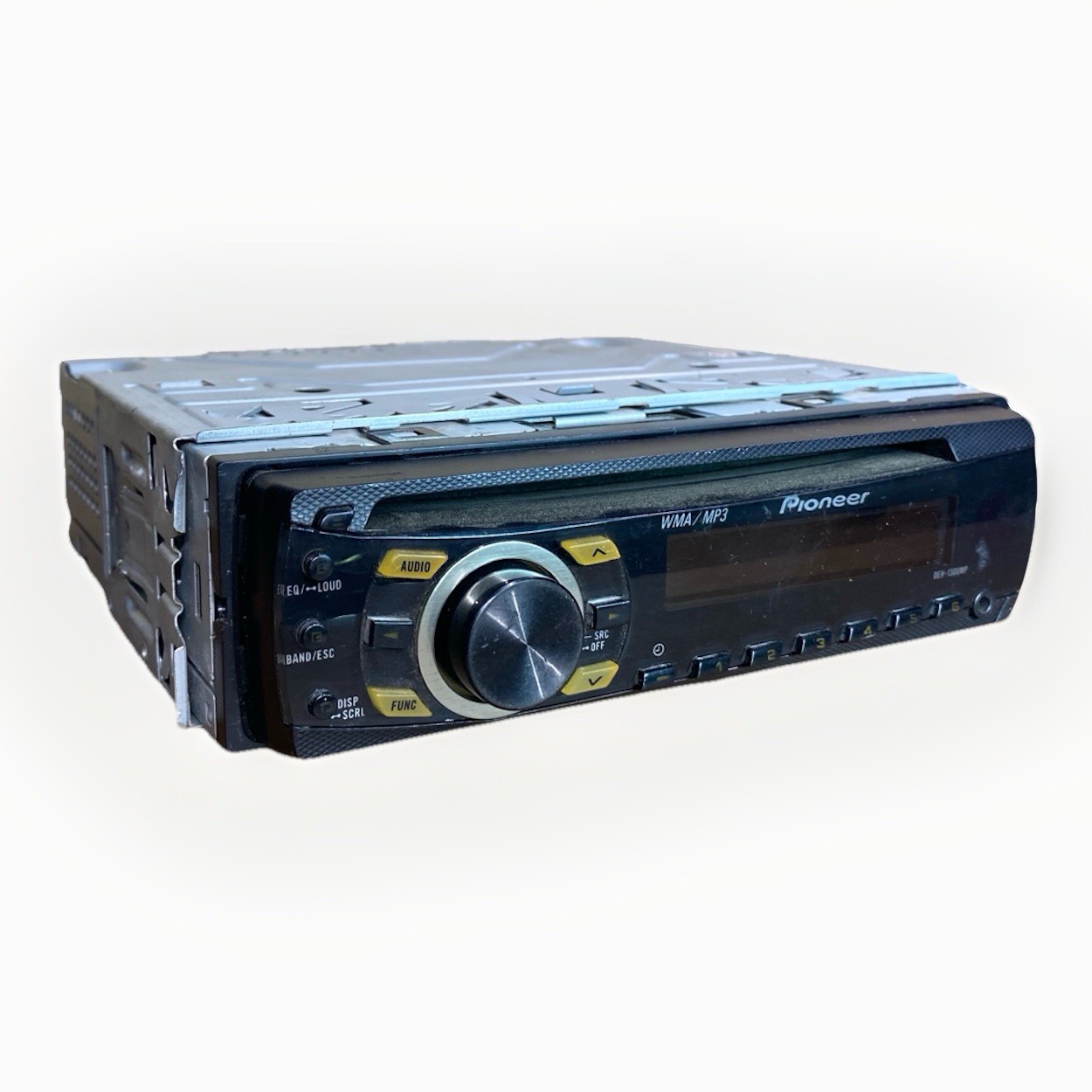 Pioneer DEH-1300MP In-Dash AMFM CD Receiver Radio Detachable Face Plate UNTESTED