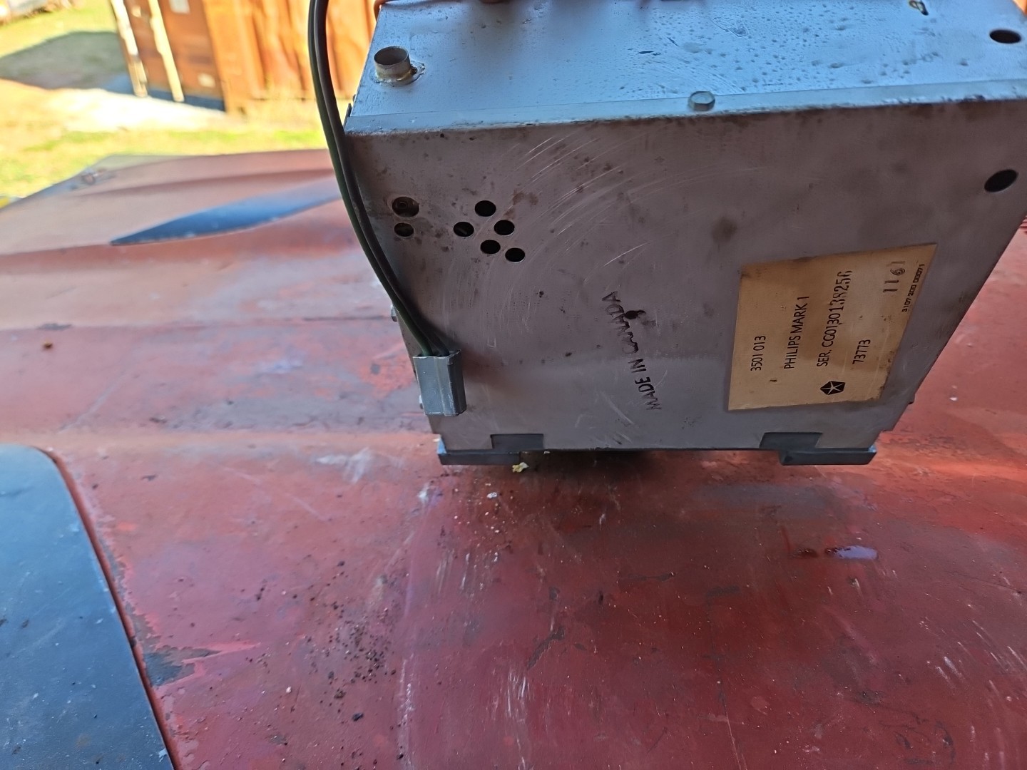 Mopar 1971-1974 B Body AM Radio Plymouth Dodge Charger Satilite GTX OEM Mopar