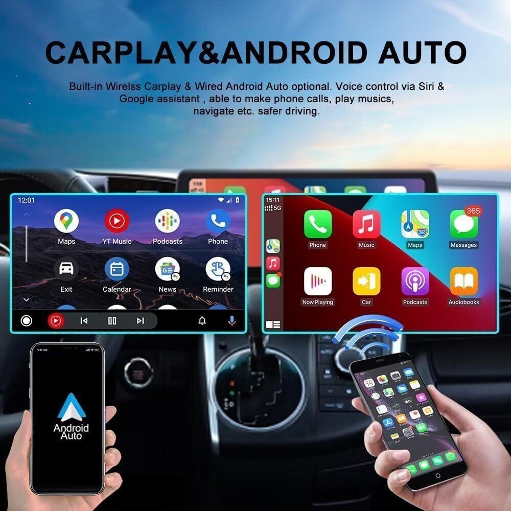 Used 10.25” Car Radio GPS Navigation Android 64GB For Jaguar F-TYPE 2012-2020