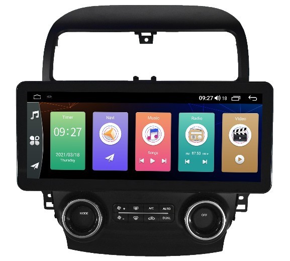 12.3 Inch Car Stereo Radio Android Auto Carplay 4+64GB For Acura TSX 2003-2008