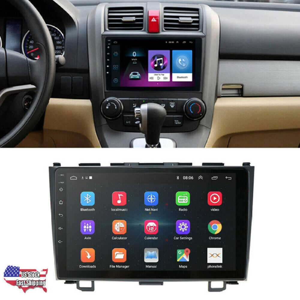 For 2008 – 2011 Honda CRV 9” Touch Screen Android 11 Car Radio Player GPS Wifi