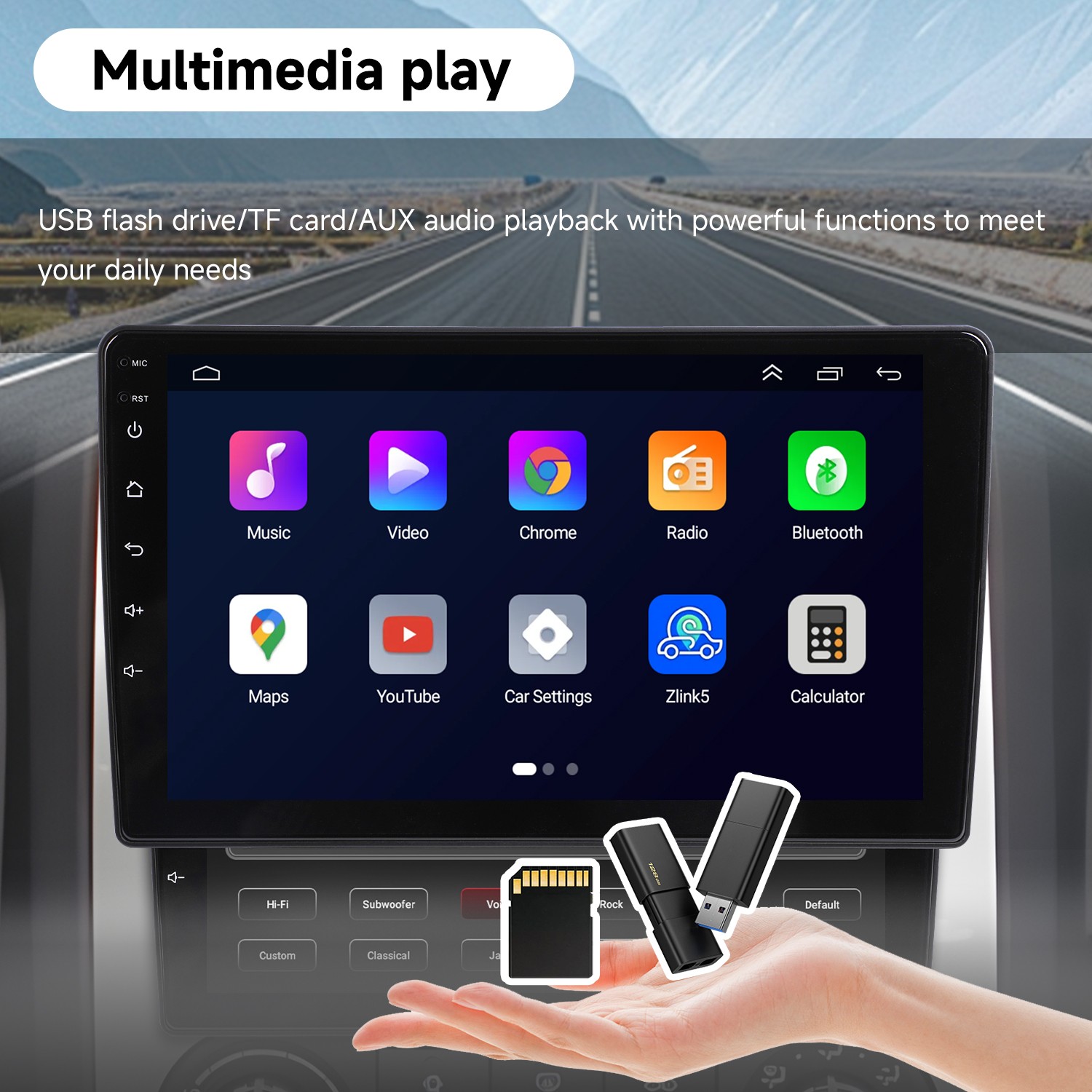 FOR CHRYSLER 300C 2004-2007 ANDROID 15 CARPLAY CAR STEREO RADIO GPS NAVI WIFI BT