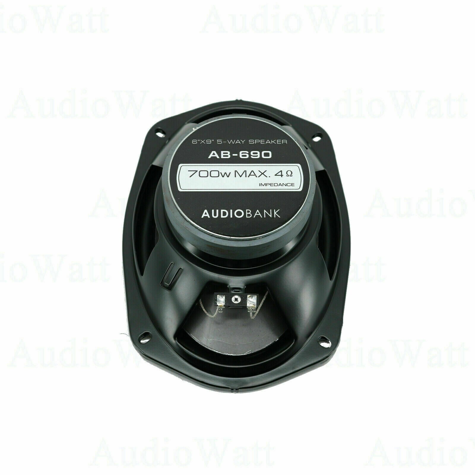 Audiotek Car Stereo Bluetooth CD Receiver + 4x Audiobank 6×9″ Coaxial Speakers